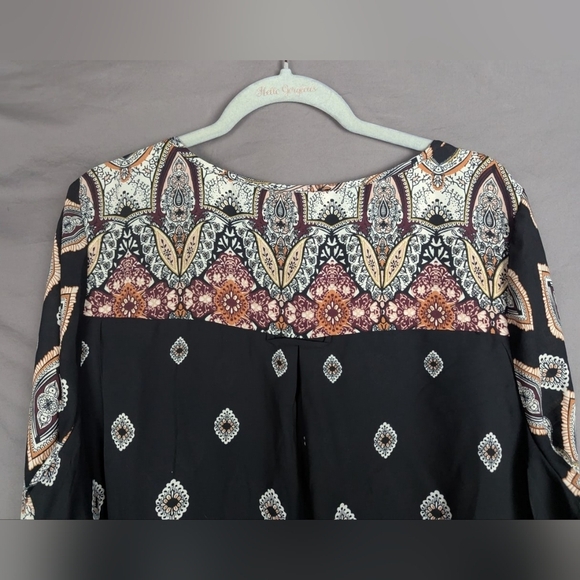 Roz & Ali size 2X tunic shift dress or tunic in geometric print - Picture 12 of 14